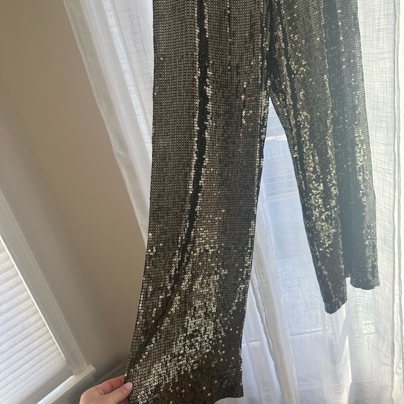 NWT ALICE + OLIVIA sequin pants! - Picture 6 of 9